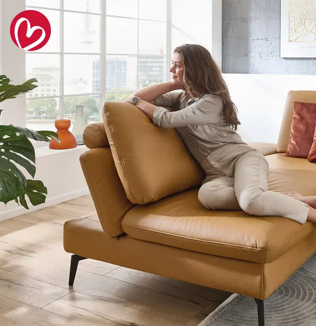 Couchliebe Ledersofa